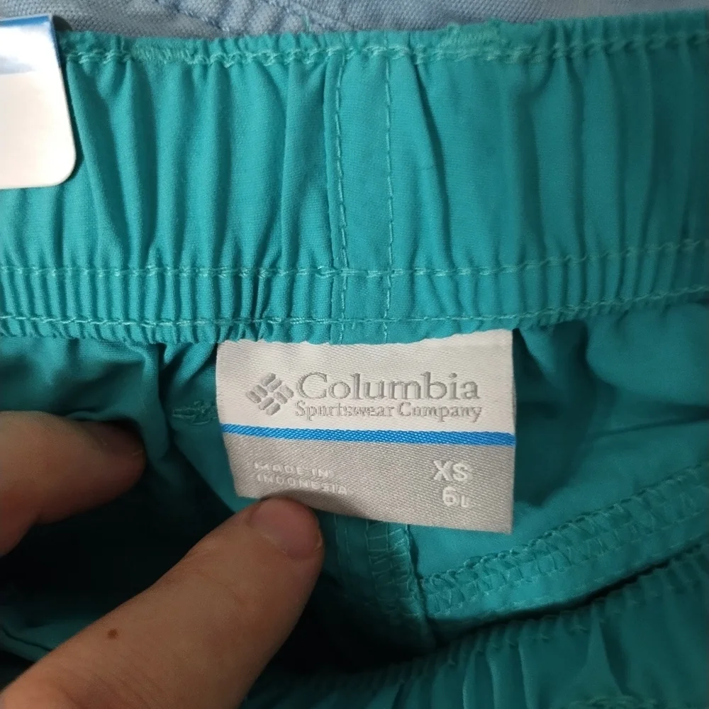 Columbia Sandy‎ River Cargo Nylon Outdoor Hiking Gorpcore Camping Short XS